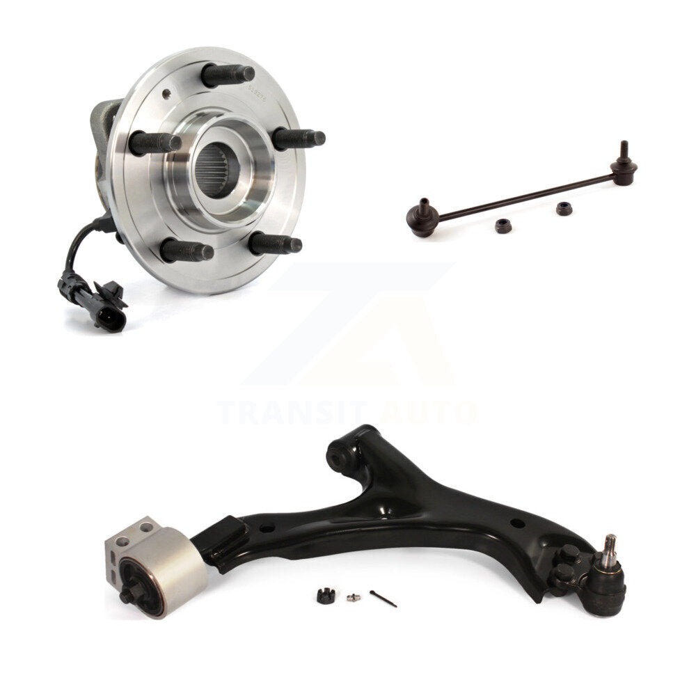 Kit de liaison de bras de commande inférieur, roulement de moyeu avant droit, pour Chevrolet Equinox Pontia
