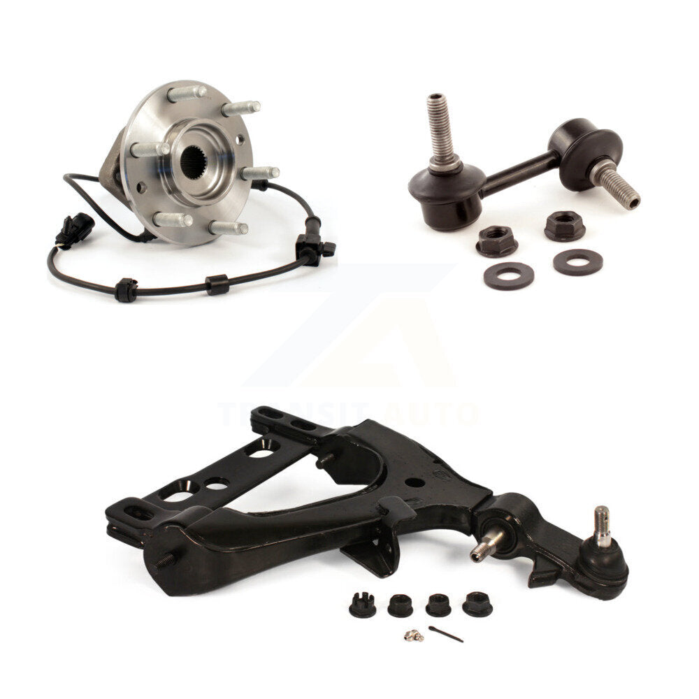Kit de bras de commande inférieur et de liaison, roulement avant droit, pour GMC Chevrolet Envoy XL EXT