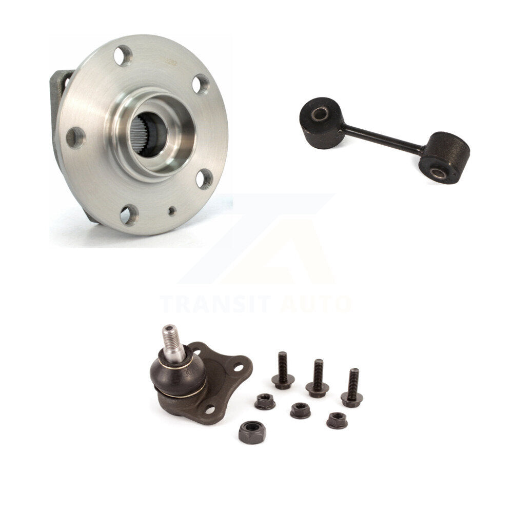 Kit de liaison de barre stabilisatrice, roulement avant droit, Joint à rotule inférieur, pour Volkswagen Golf City