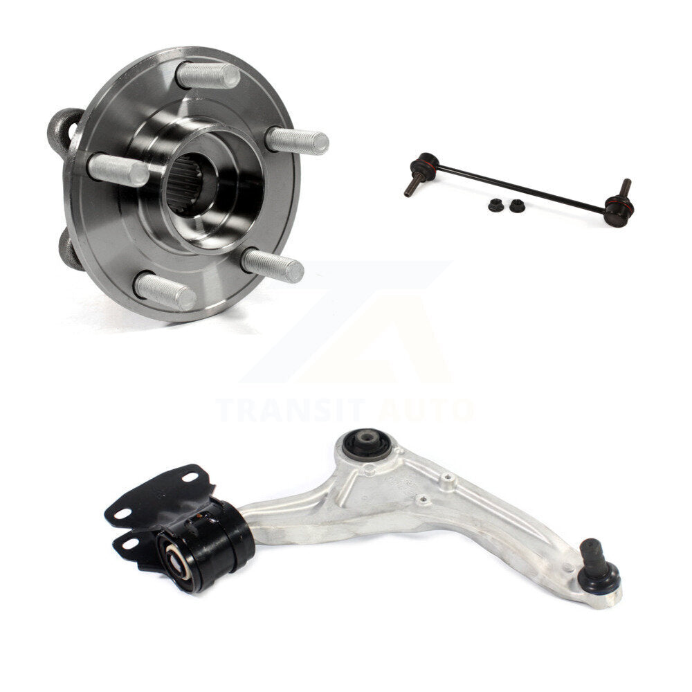 Kit de bras de commande inférieur et de liaison, roulement avant droit, pour Ford Fusion Lincoln MKZ SS