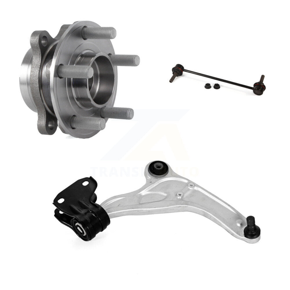 Kit de bras de commande inférieur et de liaison, roulement avant droit, pour Ford Edge Lincoln Nautilus