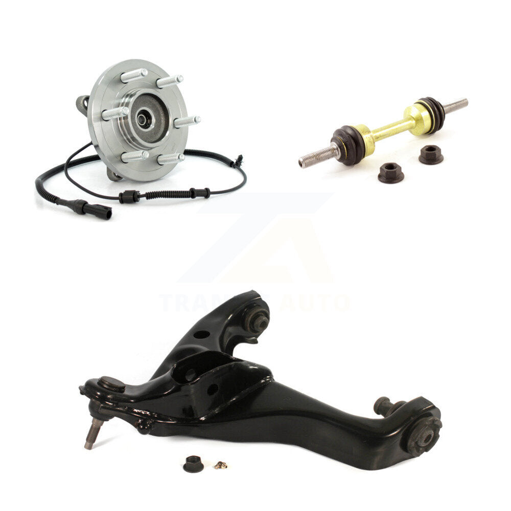 Kit de bras de commande et de liaison inférieurs, roulement de moyeu avant droit, pour Ford Expedition Lincol