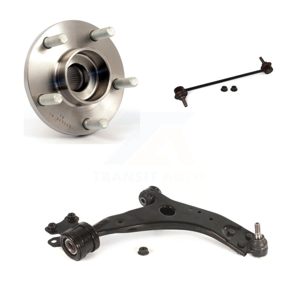 Bras de commande inférieur à roulement avant droit avec Kit de liaison BJ pour Volvo C30 S40 C70 V5