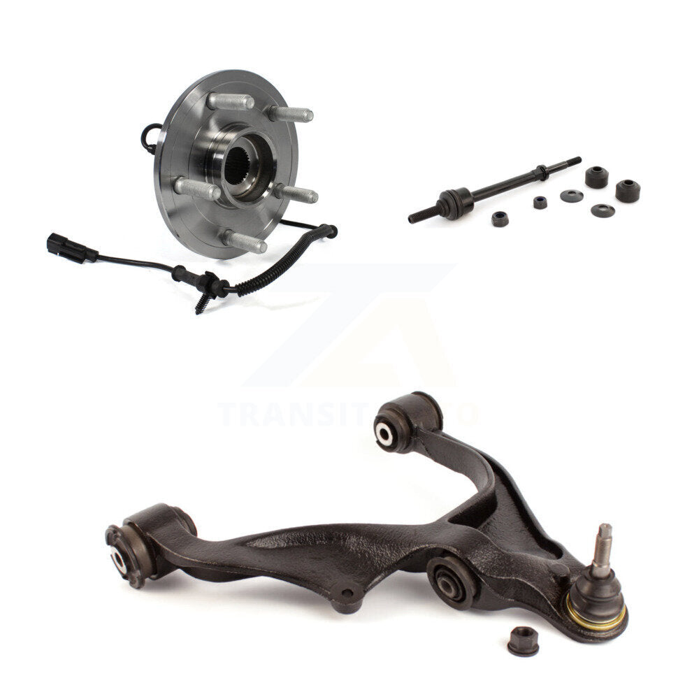 Bras de commande inférieur à roulement avant droit avec Kit de liaison BJ pour Ram 1500 Classic 4WD