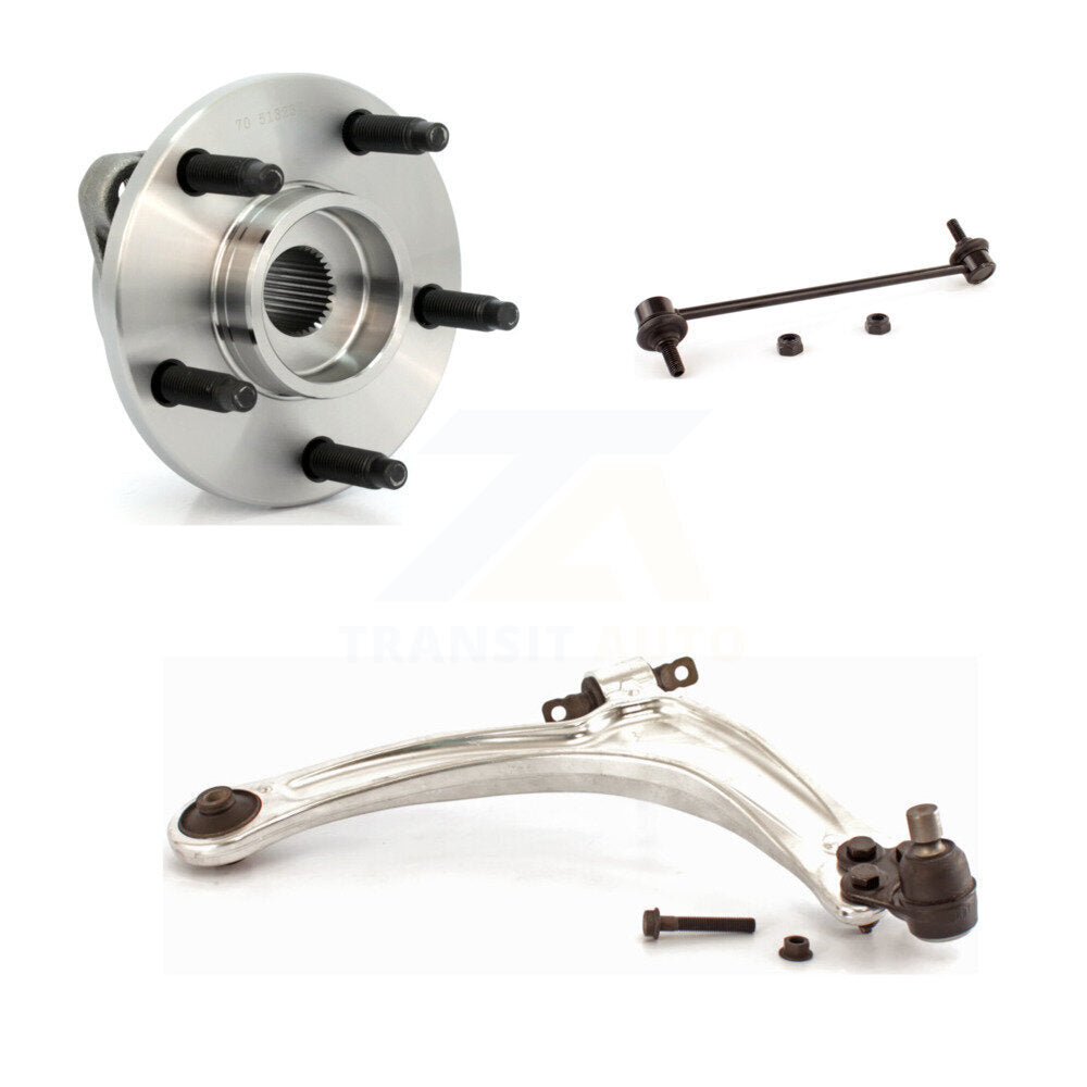 Kit de bras de commande et de liaison inférieurs, roulement avant droit, pour Chevrolet HHR non AB 06-07