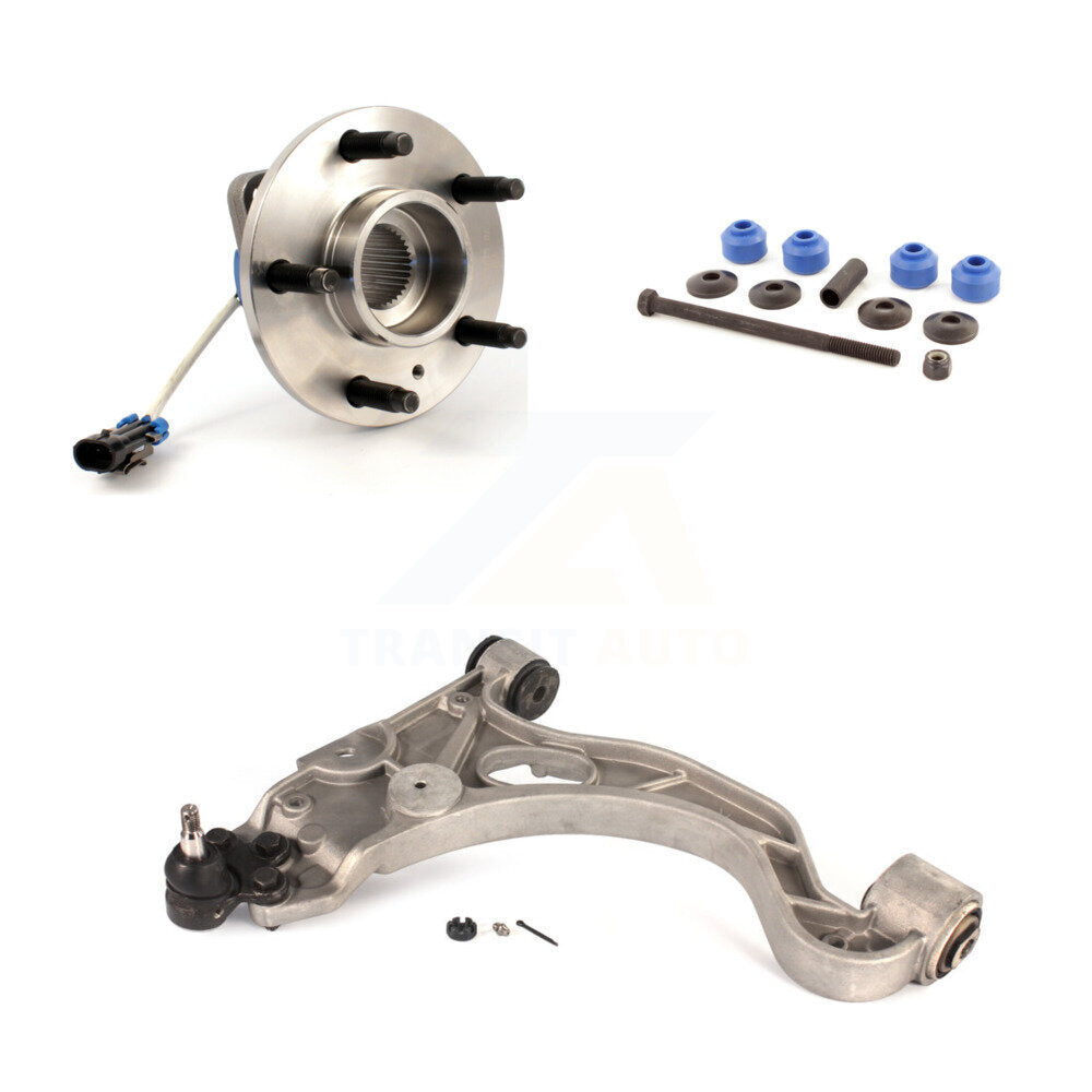 Kit de bras de commande inférieur et de liaison, roulement avant droit, pour Buick LeSabre Cadillac Par