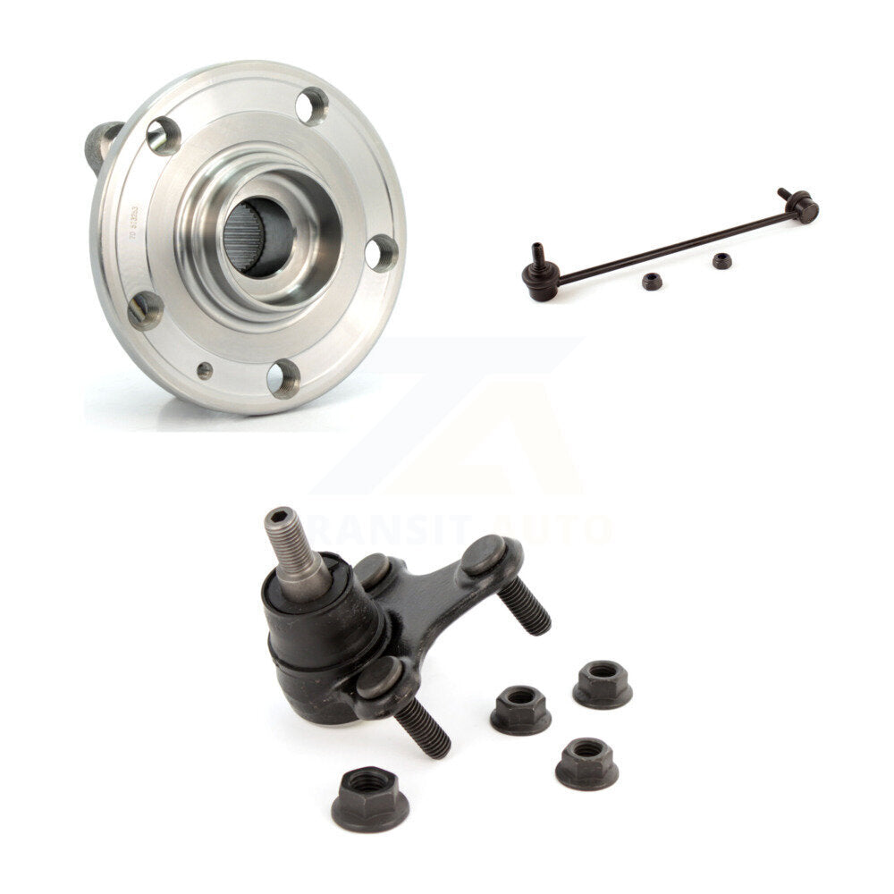 Kit de liaison de rotule inférieure, roulement avant gauche, pour Volkswagen Jetta Tiguan Passat
