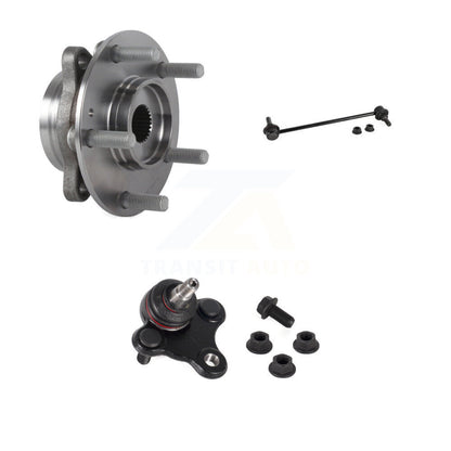 Kit de rotule inférieure et de liaison, roulement avant gauche, pour Hyundai Elantra Kia Forte GT