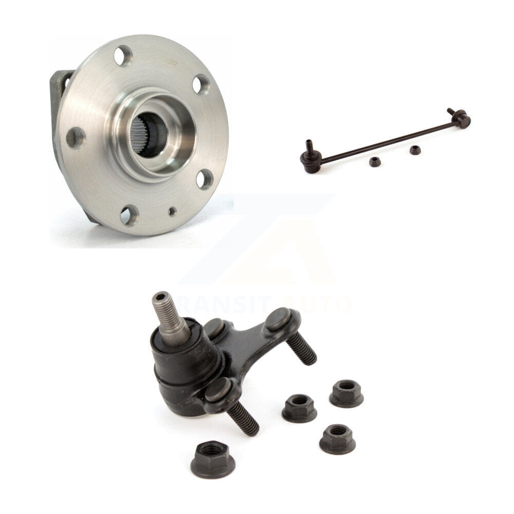 Kit de liaison de rotule inférieure, roulement avant gauche, pour Volkswagen Golf Rabbit GTI R32