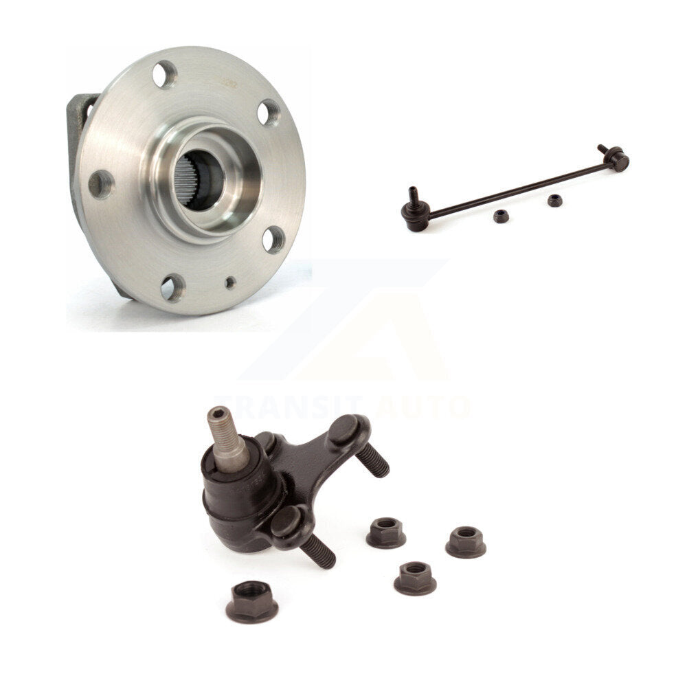 Kit de rotule inférieure et de liaison de roulement de moyeu avant gauche, pour Volkswagen Golf Alltrack