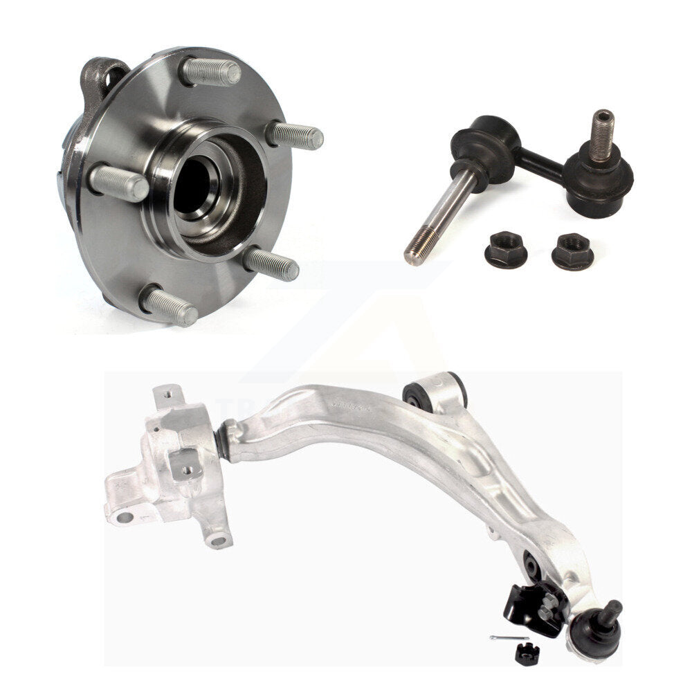 Bras de commande inférieur et Kit de liaison avant gauche, pour INFINITI FX35 QX70 FX37 RWD