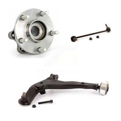 Kit de bras de commande et de liaison inférieurs, roulement de moyeu avant gauche, pour Nissan Murano 2003 – 2007