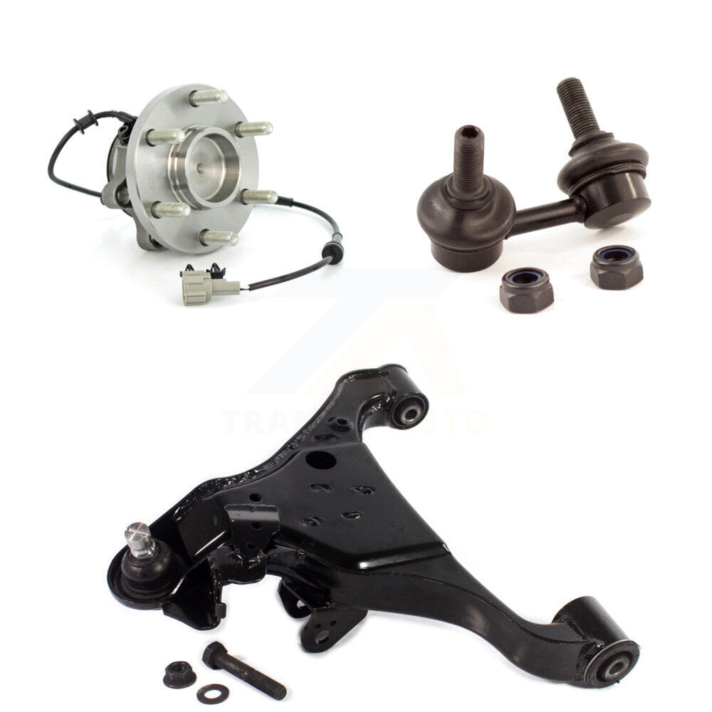 Kit de liaison de bras de commande inférieur, roulement avant gauche, pour Nissan Frontier Pathfinder RW