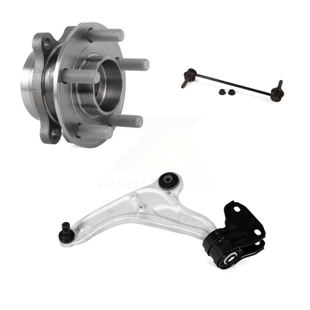 Kit de liaison de bras de commande inférieur, roulement avant gauche, pour Ford Edge Lincoln Nautilus MK