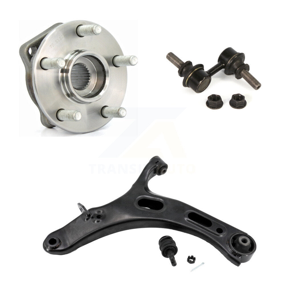 Kit de bras de commande et de liaison inférieurs, roulement de moyeu avant gauche, pour Subaru Legacy 2010 – 2014