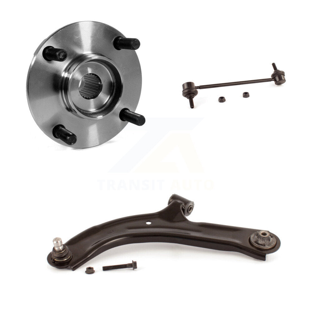 Kit de rotule et de liaison de bras de commande inférieur, roulement avant gauche, pour Nissan Versa Cub