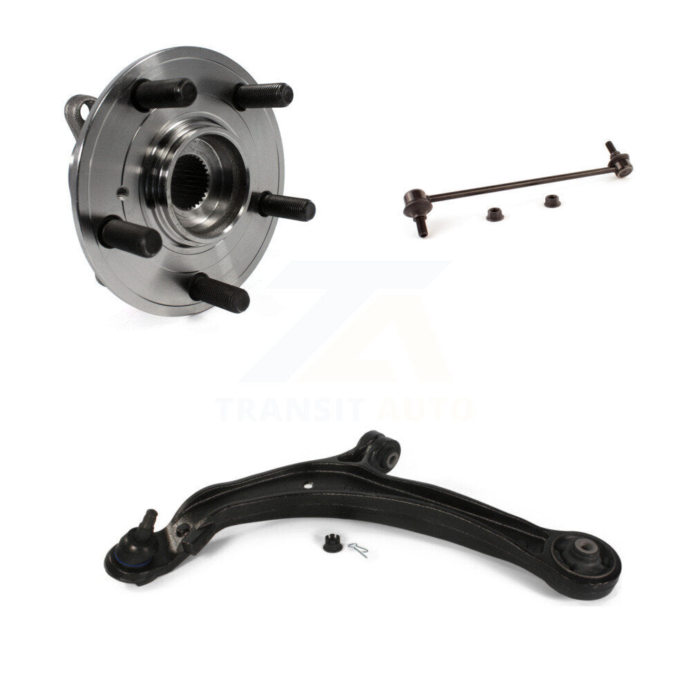 Kit de bras de commande et de liaison inférieurs, roulement de moyeu avant gauche, pour Honda Odyssey 2011 – 2017