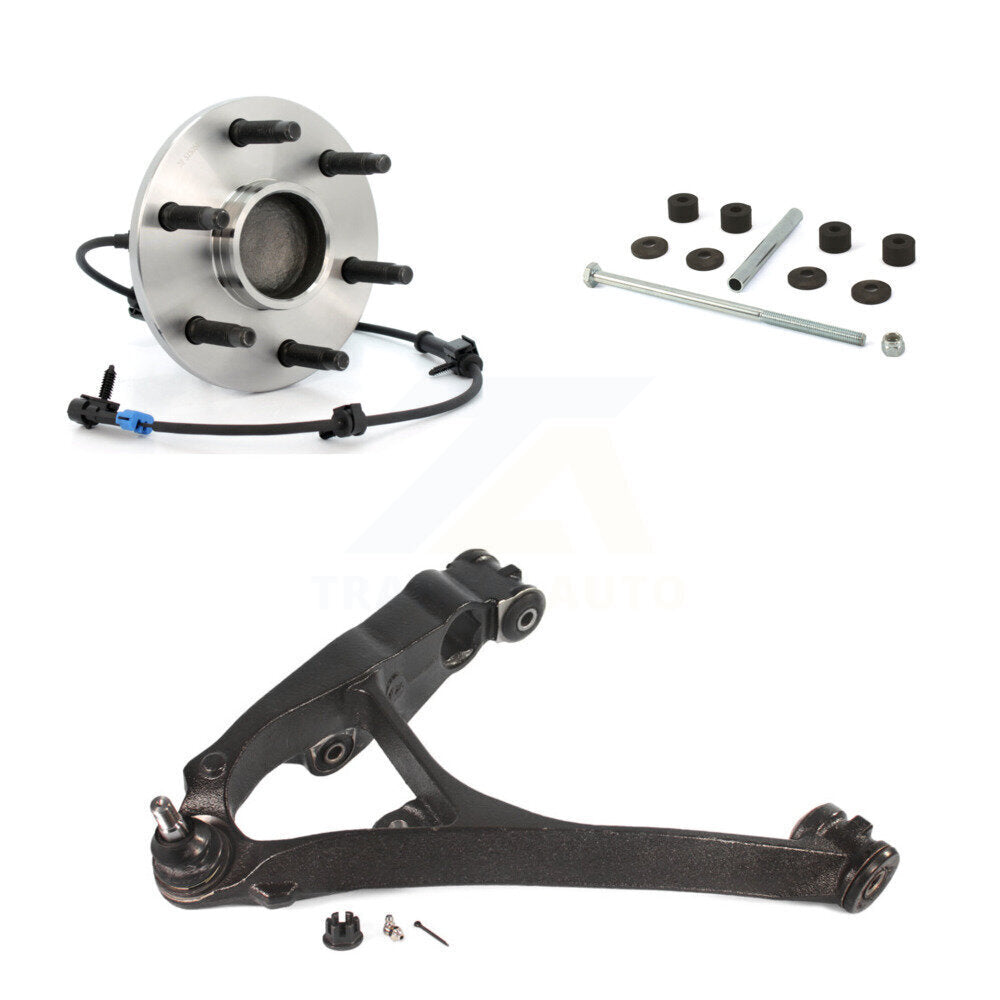 Kit de bras de commande inférieur et de liaison, roulement avant gauche, pour Chevrolet GMC Sierra 1500 X
