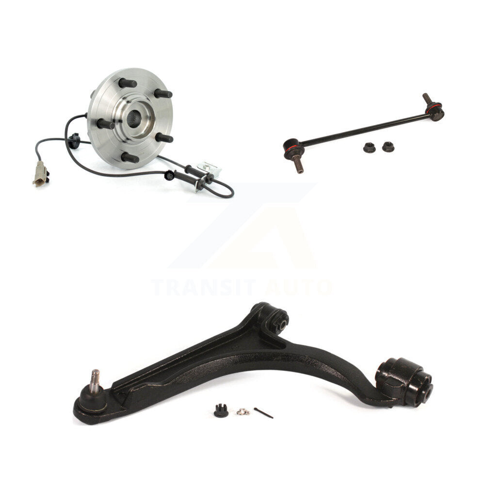 Kit de bras de commande et de liaison inférieurs, roulement avant gauche, pour Chrysler Pacifica 2004 – 2006
