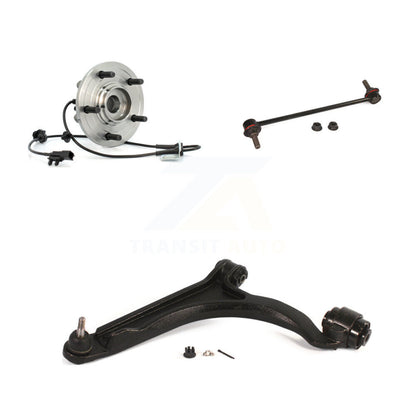 Kit de bras de commande et de liaison inférieurs, roulement avant gauche, pour Chrysler Pacifica 2007 – 2008