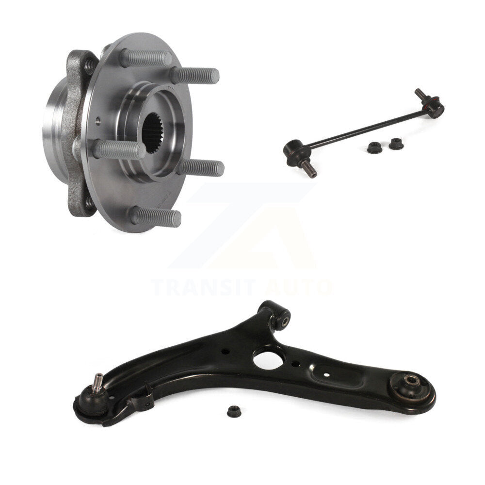 Kit de bras de commande et de liaison inférieurs, roulement avant gauche, pour Hyundai Elantra GT Bas 2017