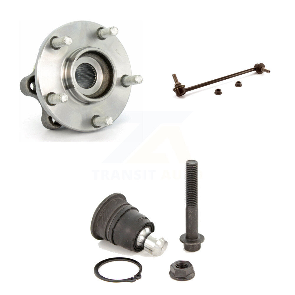 Kit de rotule inférieure et de barre stabilisatrice, roulement avant droit, pour Nissan Murano Ques