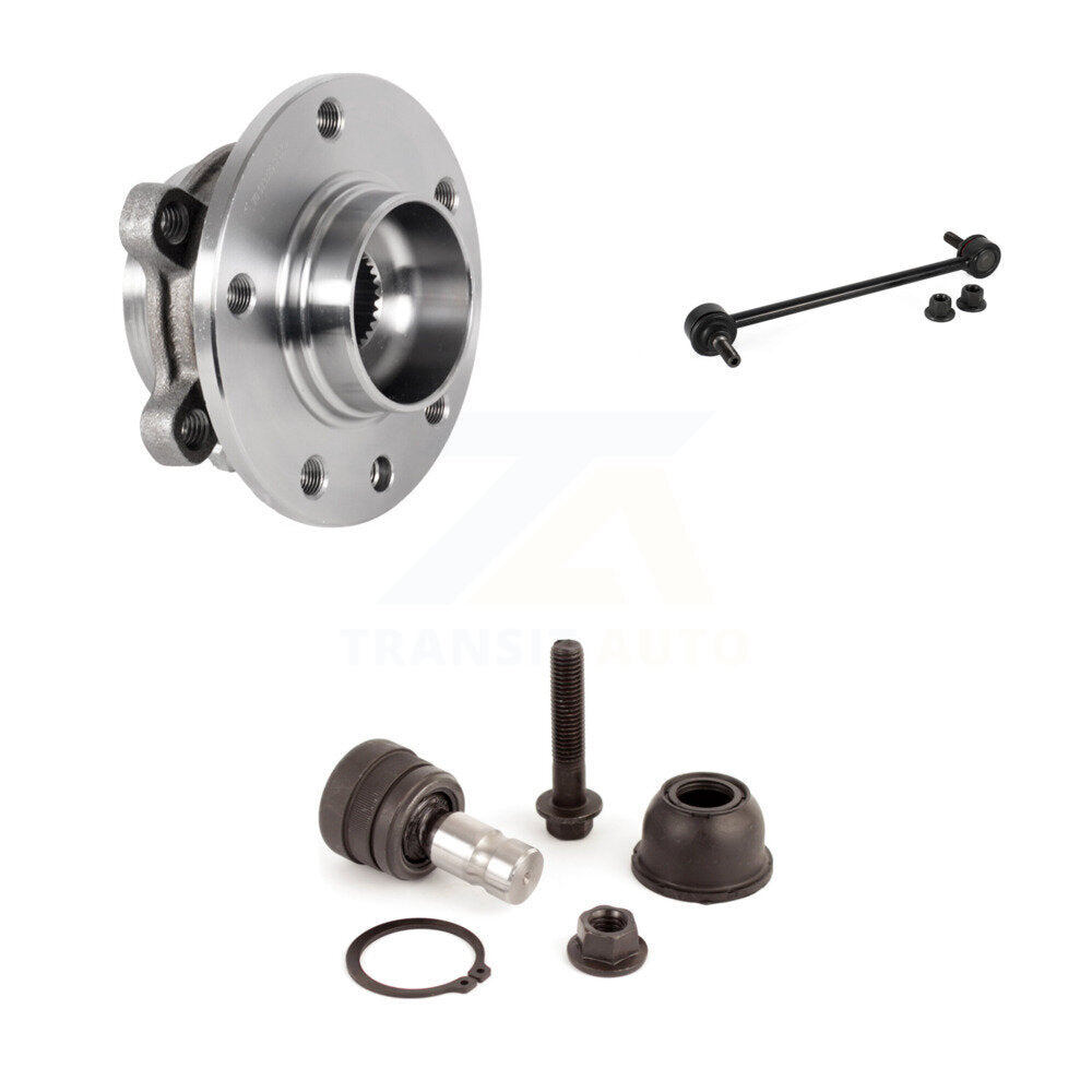 Kit de joint à rotule et de liaison inférieur de roulement de moyeu avant pour carrosserie Jeep Compass MP 2017 cod