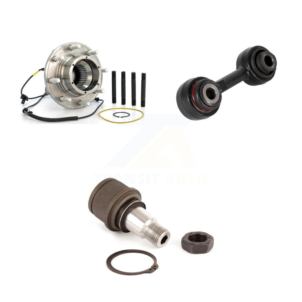Kit de liaison de rotule inférieure de roulement de moyeu avant, pour Ford F-350 Super Duty F-250 4WD