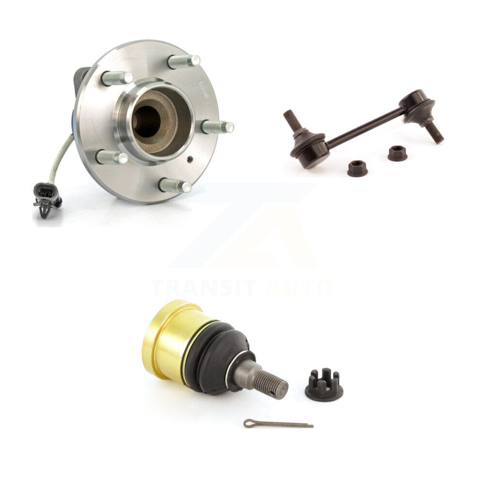 Kit de liaison de stabilisateur de barre stabilisatrice, roulement de moyeu avant, Joint à rotule inférieur, pour Cadillac CT