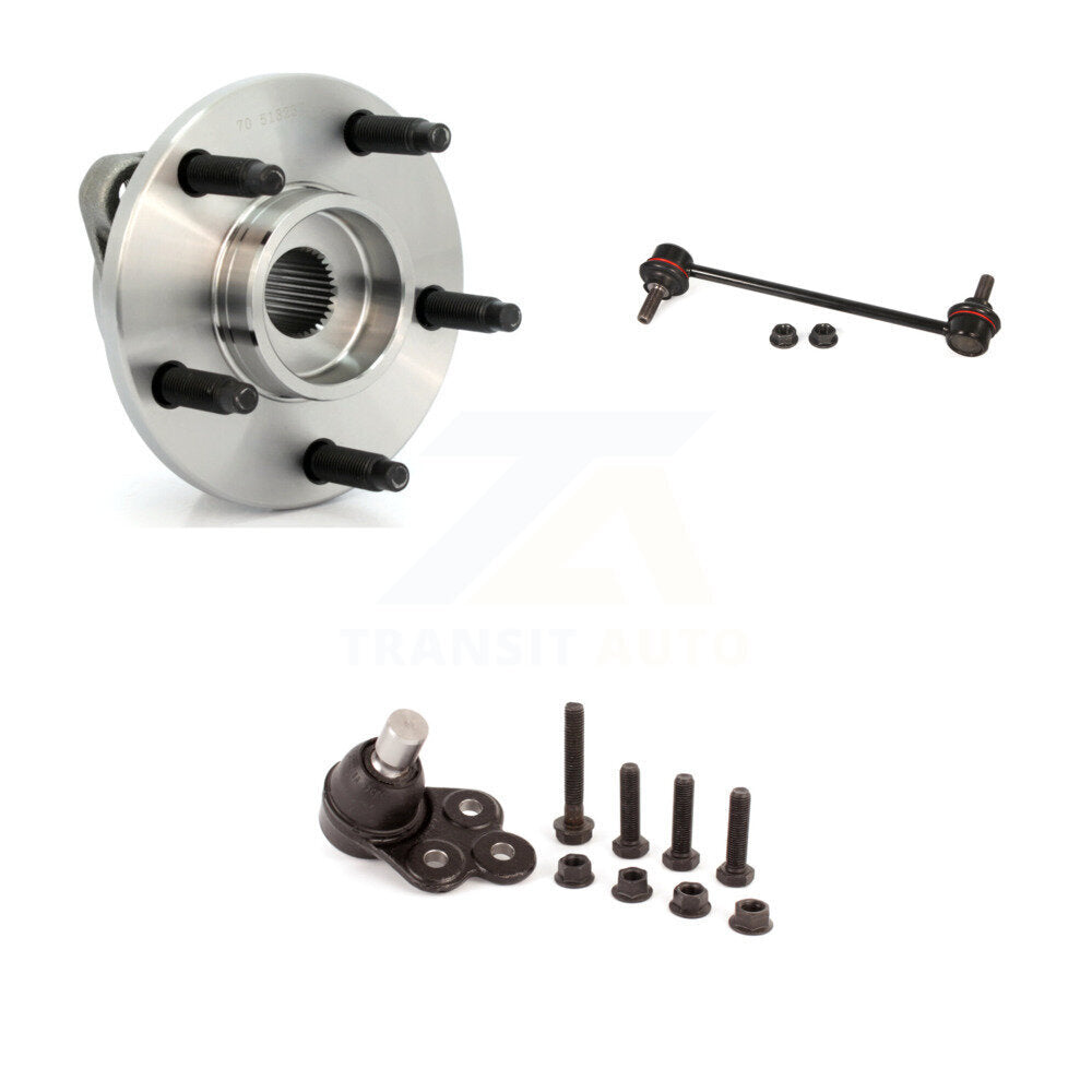 Kit de liaison à rotule inférieure et barre stabilisatrice, roulement avant, pour Chevrolet HHR