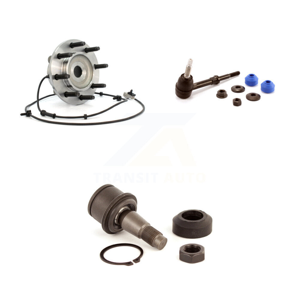 Kit de joint à rotule inférieur et de barre stabilisatrice, roulement de moyeu avant, pour Dodge Ram 2500 350