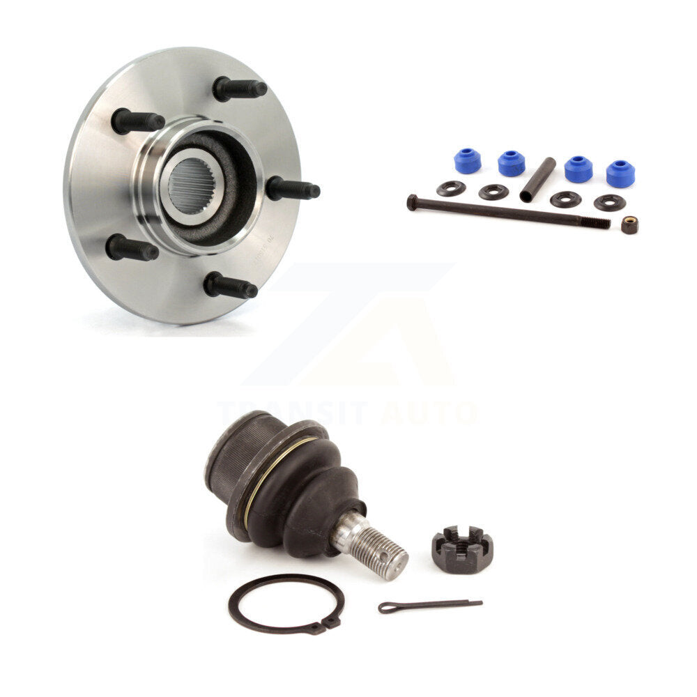 Kit de liaison de rotule inférieure de roulement de moyeu avant, pour Ford F-150 4WD avec ABS à 2 roues