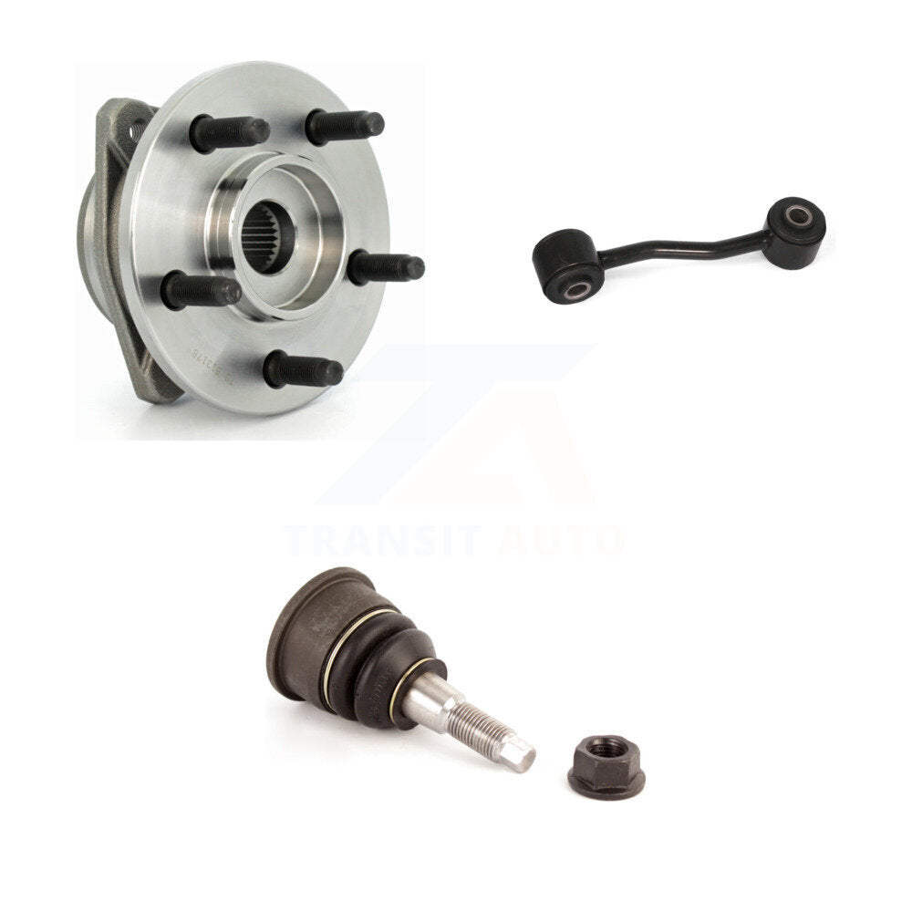 Kit de rotule inférieure et de maillons pour roulement de moyeu avant, pour Jeep Liberty non AB 2002 – 2004