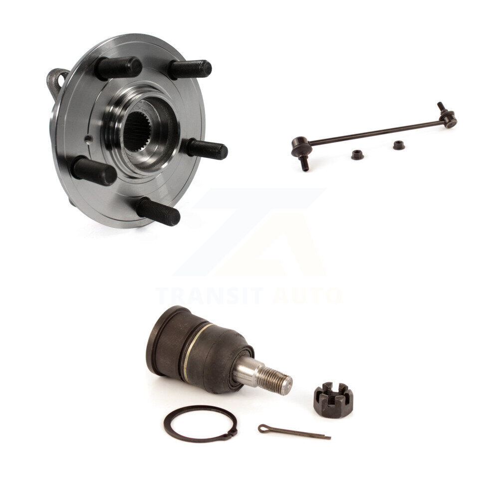 Kit de liaison à rotule inférieure et barre stabilisatrice, roulement avant, pour Honda Odyssey