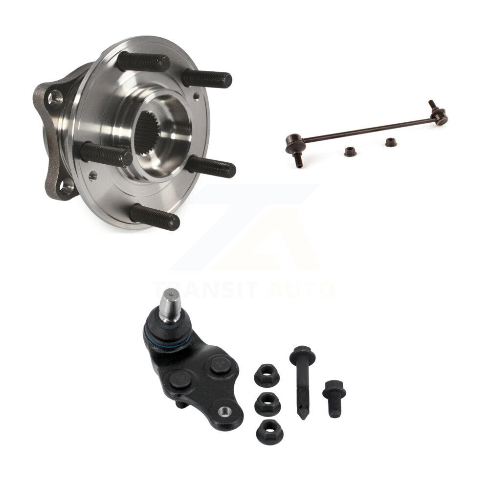 Kit de joint à rotule inférieur et de barre stabilisatrice, roulement de moyeu avant, pour Kia Sedona 2015 – 2021
