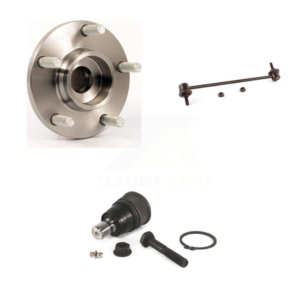 Kit de liaison de stabilisateur de barre stabilisatrice, ensemble de roulement avant, Joint à rotule inférieur, pour Mazda