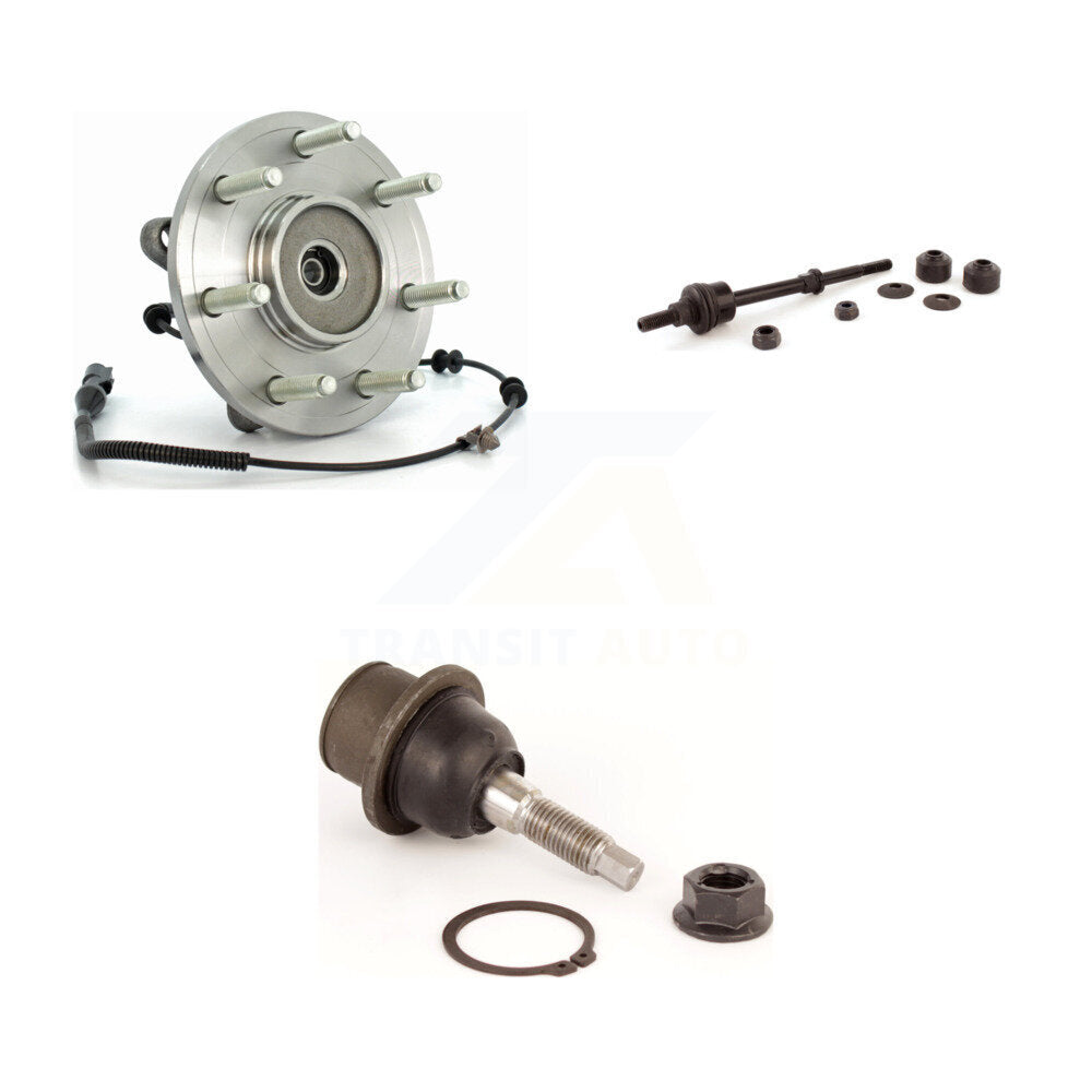 Kit de rotule inférieure et de liaison de roulement de moyeu avant, pour Ford F-150 Lincoln Mark LT 4W
