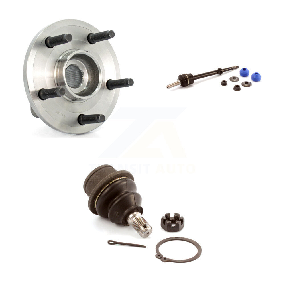 Kit de rotule inférieure et de liaison de roulement de moyeu avant, pour Dodge Dakota Mitsubishi Raide