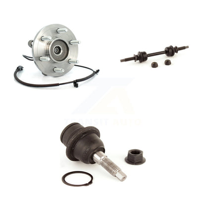 Kit de liaison de roulement de moyeu avant, rotule inférieure et barre stabilisatrice, pour Ford F-15