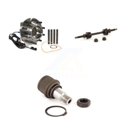 Kit de joints à rotule inférieurs et de barres stabilisatrices, roulement de moyeu avant, pour Ford F-450 Super Dut