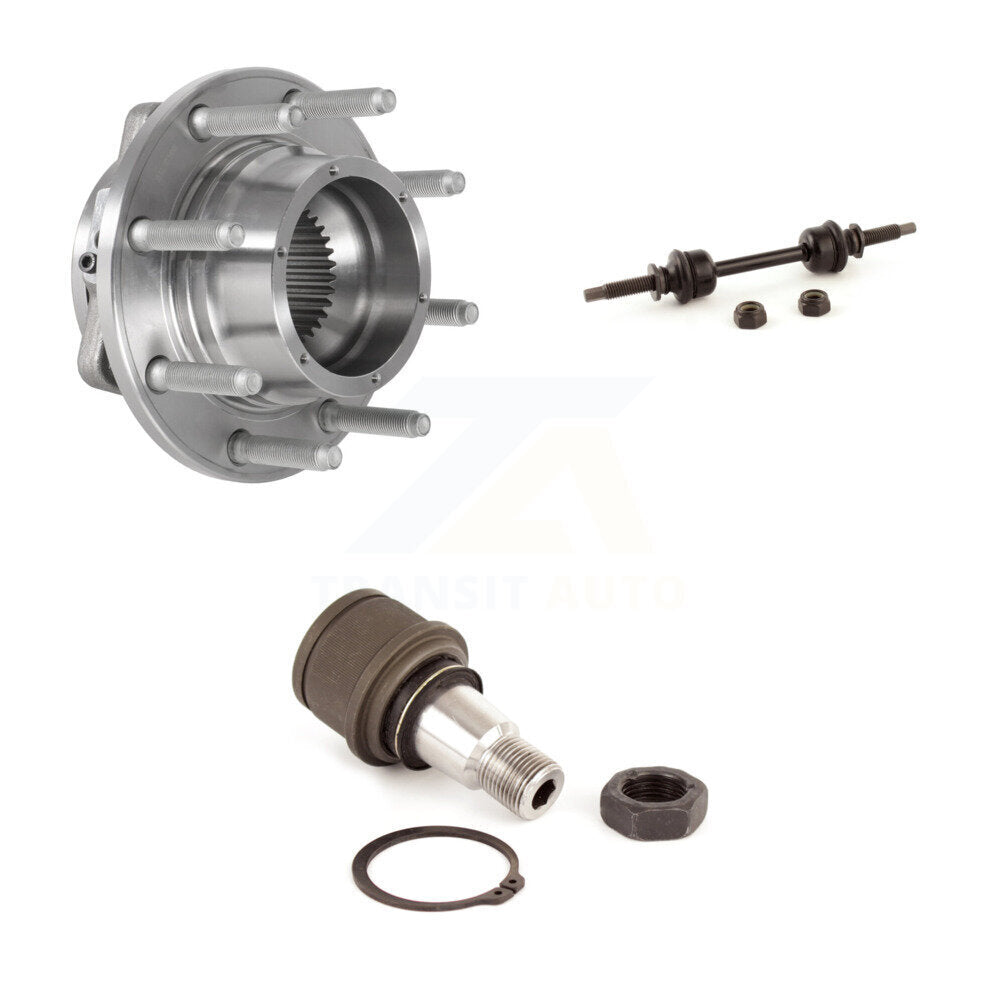 Kit de liaison de rotule inférieure de roulement de moyeu avant, pour Ford F-350 Super Duty F-250 4WD
