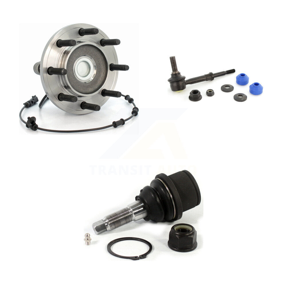 Kit de liaison à rotule inférieure et barre stabilisatrice, roulement avant, pour Dodge Ram 350