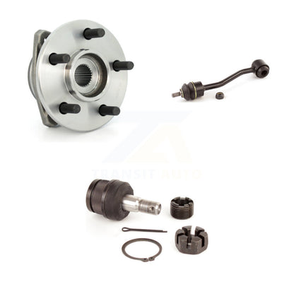 Kit de lien de stabilisateur de barre stabilisatrice de rotule inférieure de roulement avant pour Jeep Wrangler T