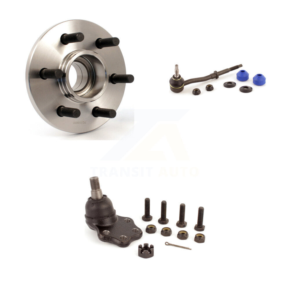 Kit de joints à rotule inférieurs et de barres stabilisatrices, roulement de moyeu avant, pour Dodge Dakota Durango