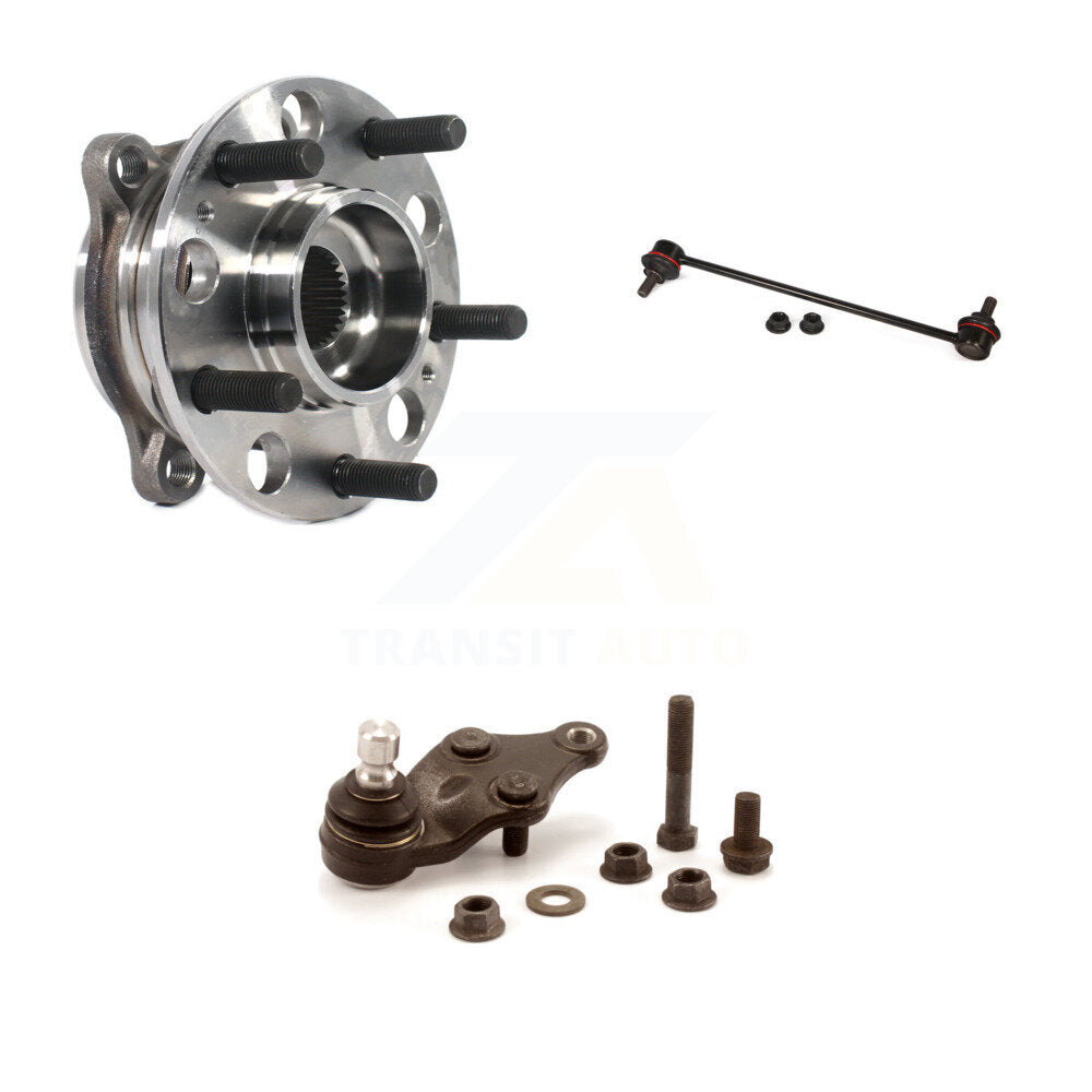 Kit de rotule inférieure et de barre stabilisatrice, roulement avant, pour Hyundai Santa Fe Sport X