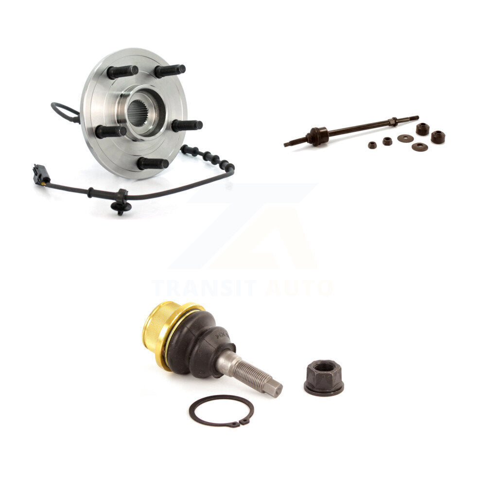 Kit de liaison de rotule inférieure de roulement avant, pour Dodge Ram 1500 4WD avec ABS à 4 roues