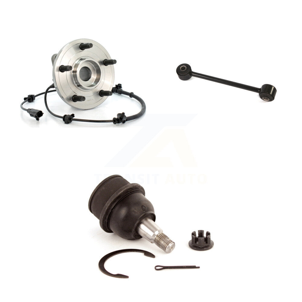 Kit de rotule inférieure et de liaison de roulement de moyeu avant pour Jeep Grand Cherokee Commander