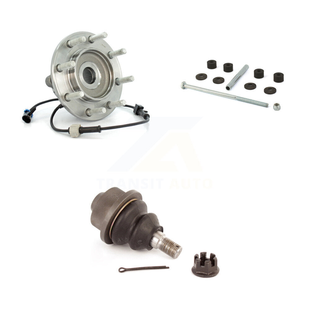 Kit de liaison de rotule inférieure de roulement avant, pour Chevrolet GMC Sierra 3500 Silverado