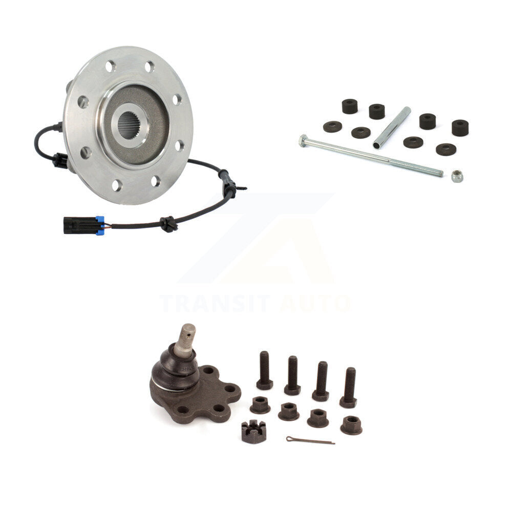 Kit de rotule inférieure et de liaison, roulement avant, pour K2500 Chevrolet GMC K3500 Suburba