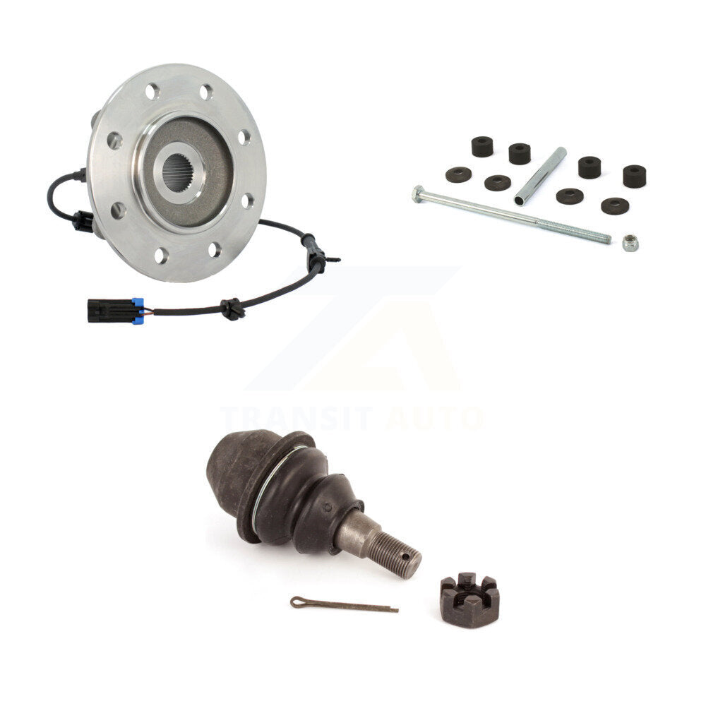 Kit de rotule inférieure et de maillons pour roulement de moyeu avant, pour Chevrolet GMC K3500 1996 – 2000